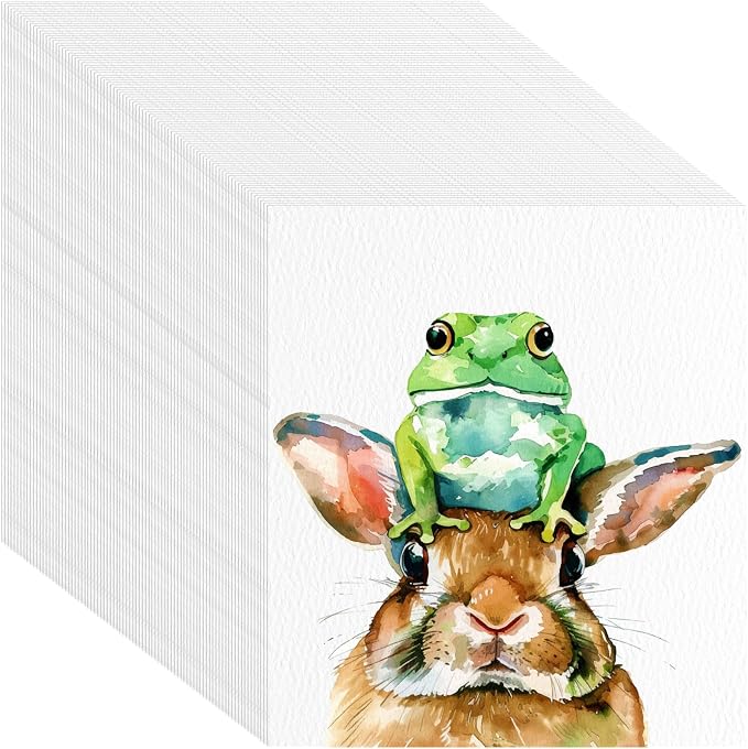 150 Sheets 100% Cotton Watercolor Paper Bulk -140LB/300GSM Art Paper-9 x 12 - Image 8