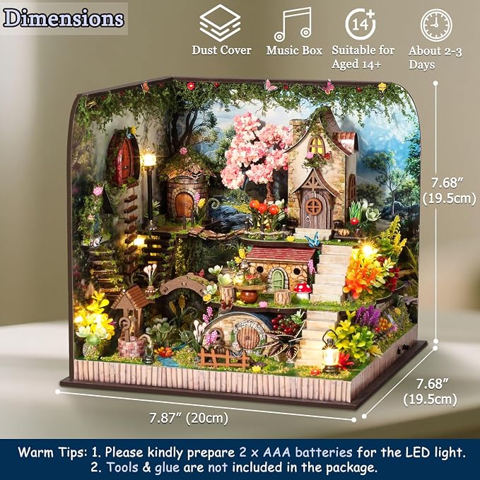 TuKIIE DIY Miniature House Kit - Image 4