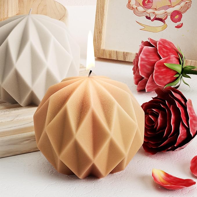 Diamond Ball Mold Ball Candle - Image 4