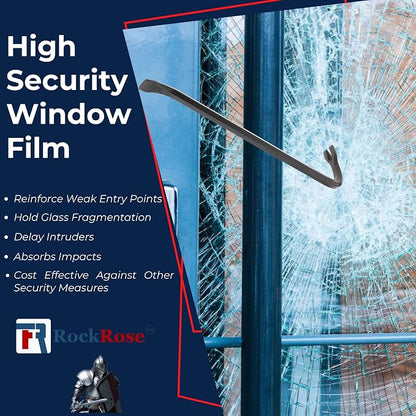 UV 99% VLT 50% Security and Safety 4 Mil Color Window Film Shatterproof Anti - Image 8