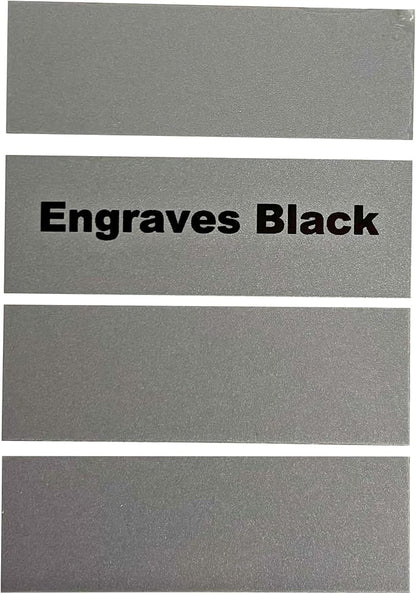 Blank Metal Plates for Laser Engraving by Handmade