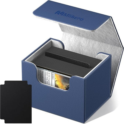 Mlikero Card Deck Box, Commander Deck Box Holds 100+ Double-Sleeved Cards by Mlikero