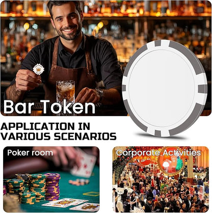 50 Custom Poker Chips, Personalized - Image 5