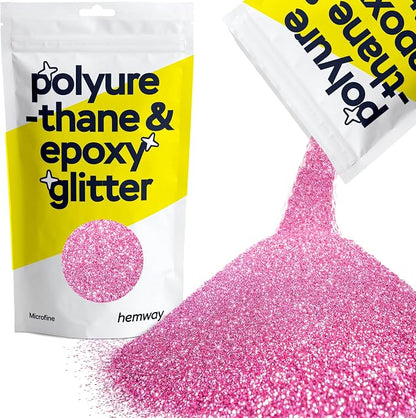 Hemway Polyurethane & Epoxy Resin Glitter 100g / 3.5oz Metallic Crystal Flake by Hemway