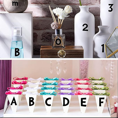 TaoBary 544 Pcs 2 Inch 16 Sheets Large Letter Stickers, Upper and Lower Case - Image 8