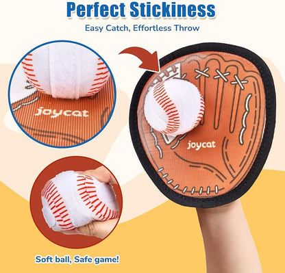 JoyCat Toss and Catch Ball Game Set, Toddler Baseball Glove, Beach Pool Yard - Image 4