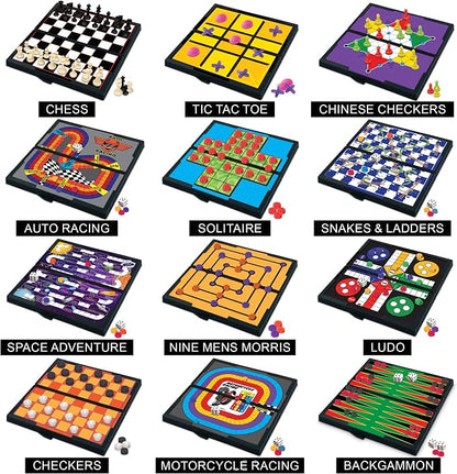 Gamie Magnetic Board Travel Games - Image 2