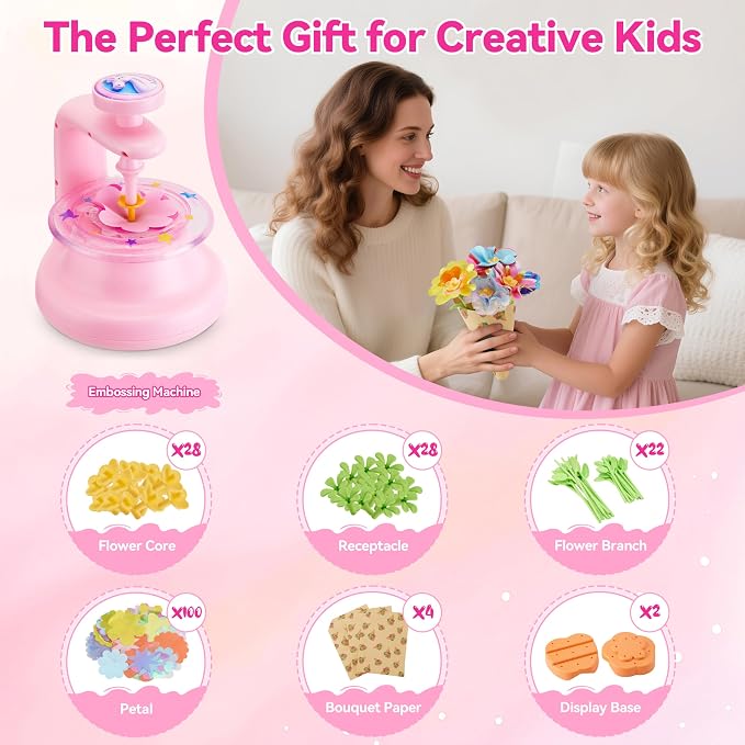 Hamdol DIY Flower Bouquet Craft Kit - Image 7