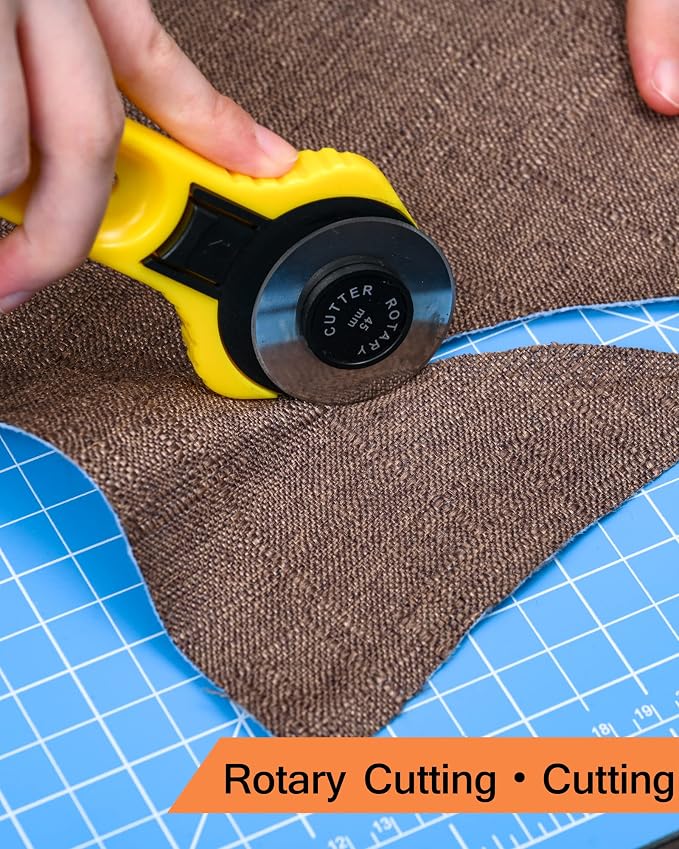 Density-upgraded 9"x12" Self Healing Cutting Mat, Idemeet Rotary Sewing Mat - Image 6
