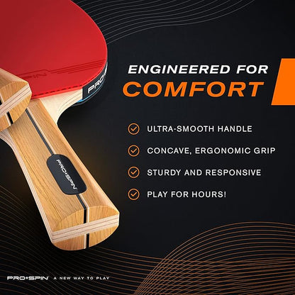 PRO SPIN Ping Pong Paddles - Image 3