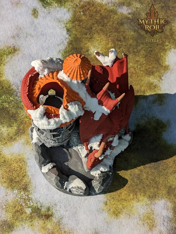 Dragon 3D Printed Dice Tower - Image 4