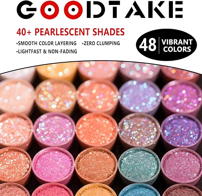 GOODTAKE Beige Mica Powder for Resin | Resin Color Pigment | Mica Powder for - Image 3