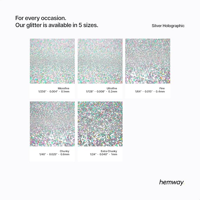 Hemway Glitter Grout Additive add Sparkle to Mosaic Tiles, Wet Rooms, Tiled - Image 3