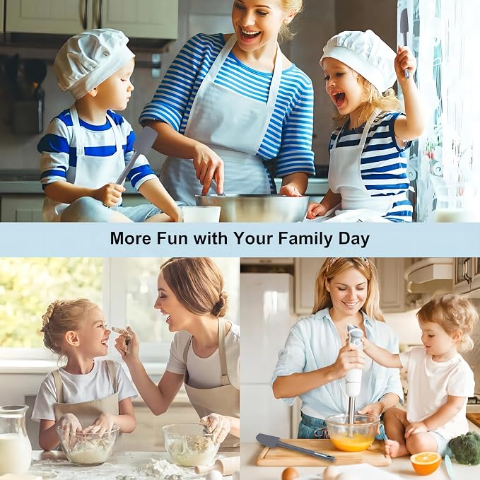 Premium Silicone Spatula Set, Flexible Heat Resistant Non-slip Handle Baking - Image 6