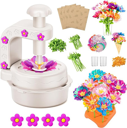 Fabric Flower Bouquets Toys, DIY Craft Kits by PlesechdeWatchBands