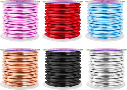 Mandala Crafts 8 Gauge Anodized Aluminum Craft Wire by MandalaCrafts