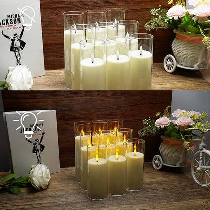 Flickering Flameless Candles Battery Operated - Image 3