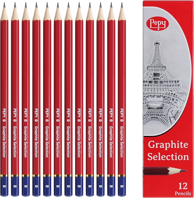 Pepy Graphite Professional Drawing Pencils by Pepy