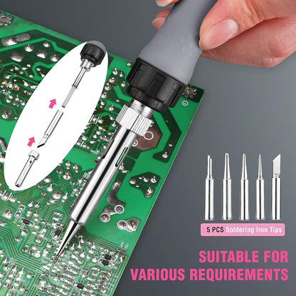 WORKPRO Soldering Iron Kit, 90W Soldering Gun - Image 3