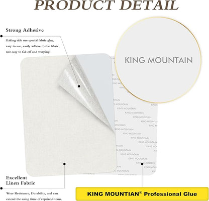 Fine Linen Repair Patches, Self-Adhesive Linen Fabric Patches, 12X40 inch Extra - Image 3