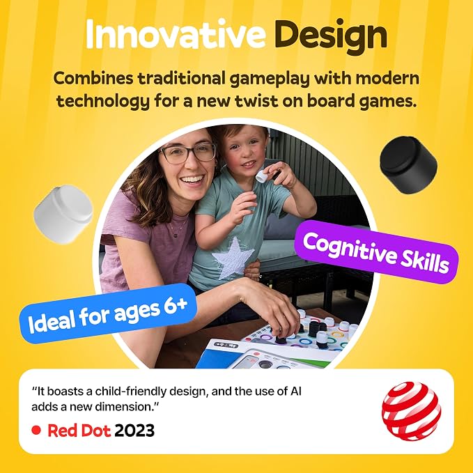 GiiKER Smart Four, 3D AI-Powered 4 in a Row Game, Strategy Board Games - Image 6