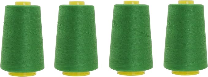 Mandala Crafts 4 Pack of Serger Threads Cones Spools by MandalaCrafts