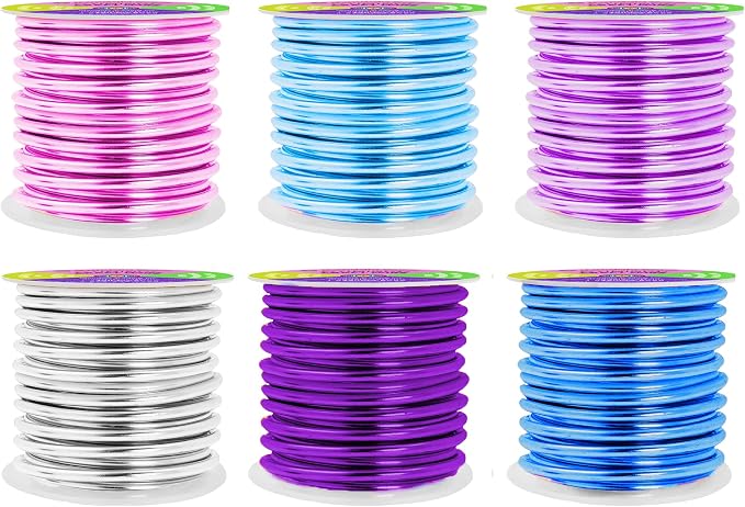 Mandala Crafts 8 Gauge Anodized Aluminum Craft Wire by MandalaCrafts