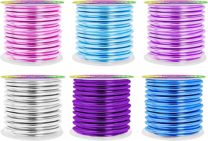 Mandala Crafts 8 Gauge Anodized Aluminum Craft Wire by MandalaCrafts