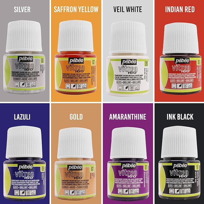 Pebeo Vitrea 160 Glass Paint - Image 2
