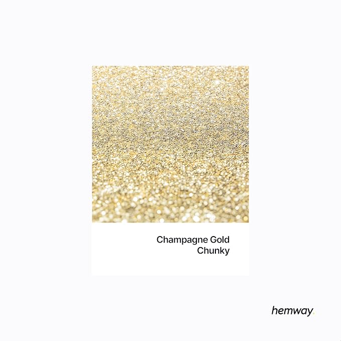 Hemway Polyurethane & Epoxy Resin Glitter 100g / 3.5oz Metallic Crystal Flake - Image 2