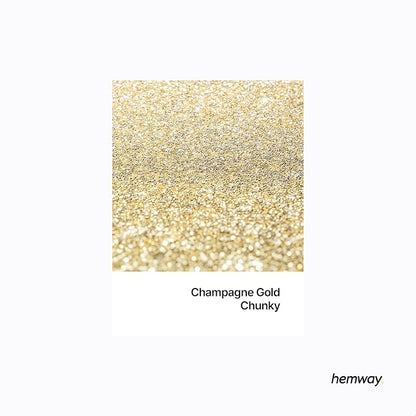 Hemway Polyurethane & Epoxy Resin Glitter 100g / 3.5oz Metallic Crystal Flake - Image 2