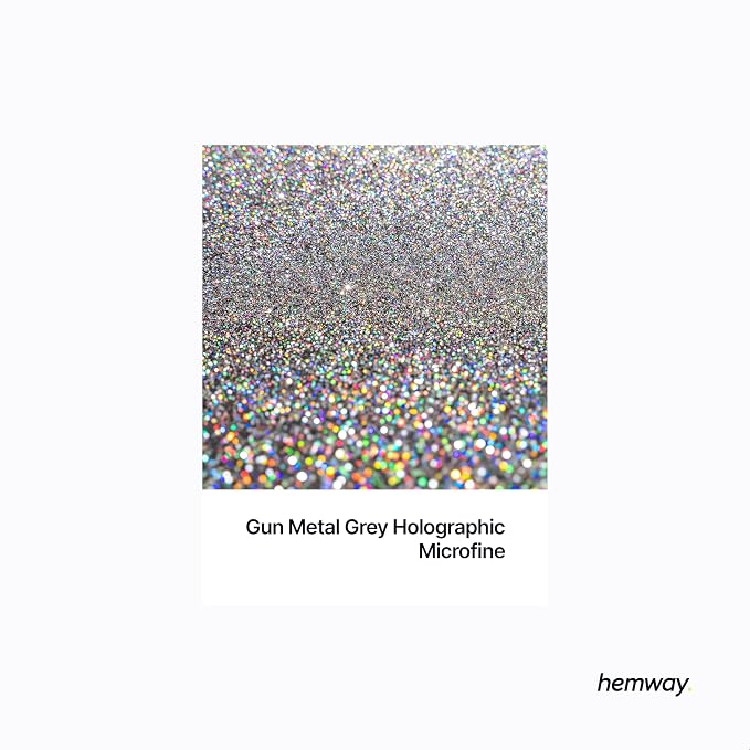 Hemway Polyurethane & Epoxy Resin Glitter 100g / 3.5oz Metallic Crystal Flake - Image 2