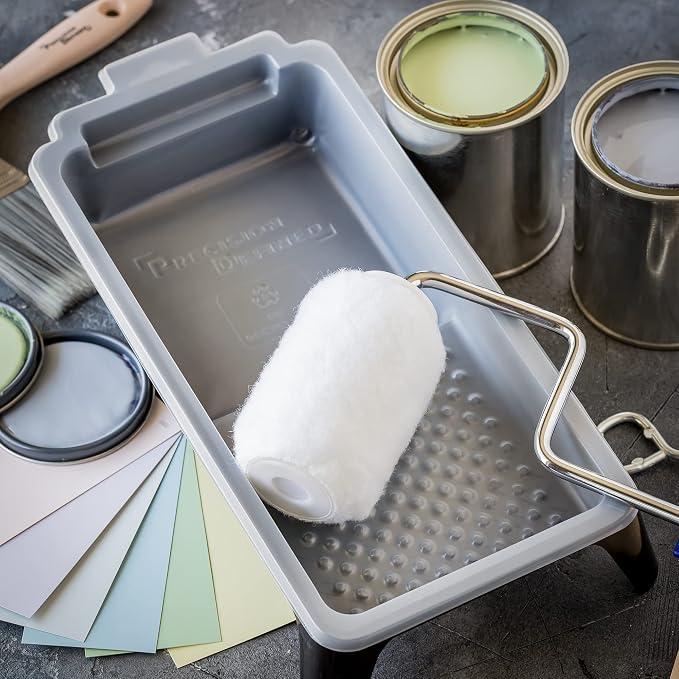 Precision Defined Paint Trays, Paint Roller Trays Liner, Plastic Paint Pan - Image 5