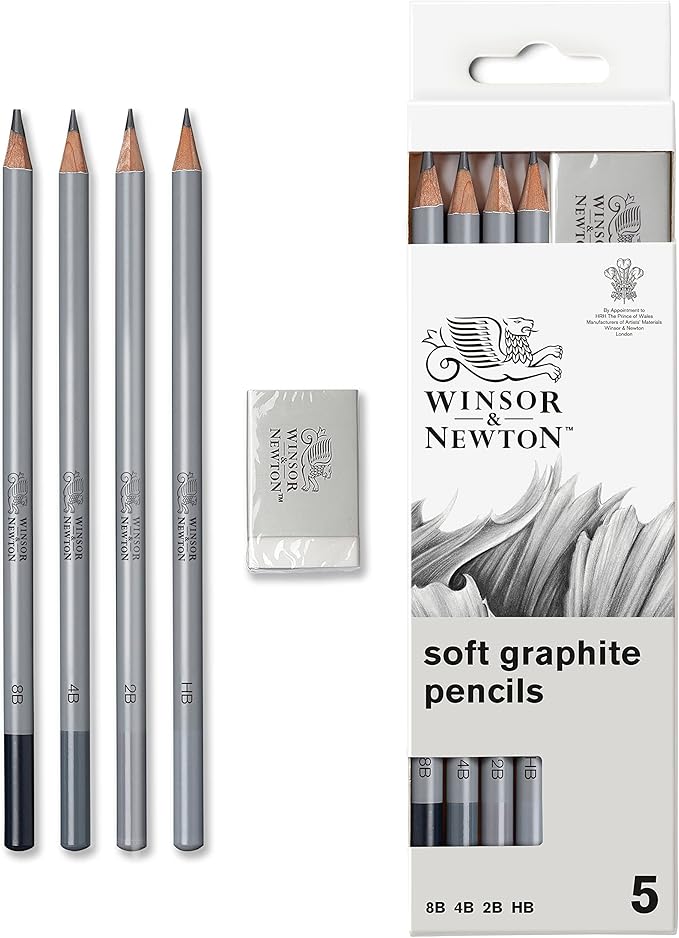 Winsor & Newton Studio Collection Artist Pencils, Graphite Pencils by WinsorNewton