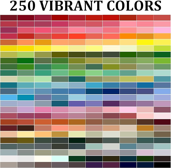 Inscraft 403 Pack Embroidery Floss Set, 250 Colors Cross Stitch Friendship - Image 8