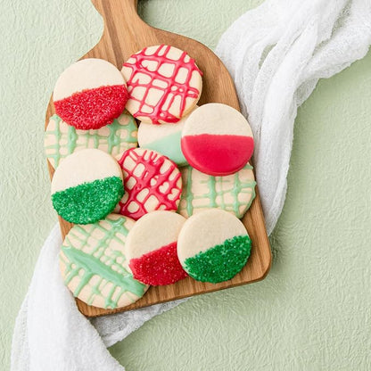 Sweets Indeed Dye Free Christmas Sprinkles – 2.75 oz 6-Cell Holiday Jar | Red - Image 8