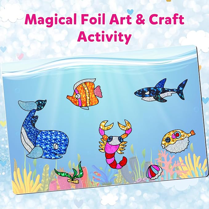Foil Art Kit for Kids - Image 6
