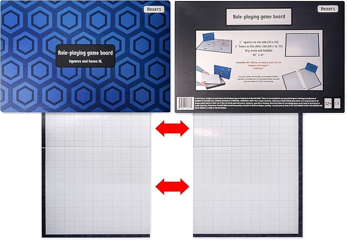 Hexers XL Role-Playing Game Board, Vinyl Mat Alternative Compatible - Image 7