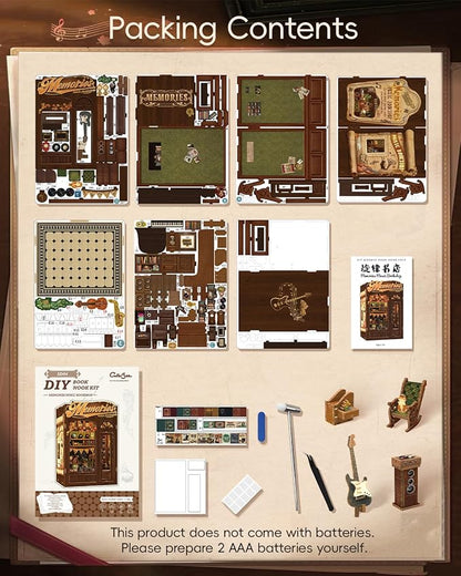 CUTEBEE Book Nook Kit - Image 8