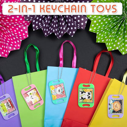 Maze Puzzle Keychain Cubes Bulk Christmas Maze Game Puzzles Keychain Cubes - Image 5