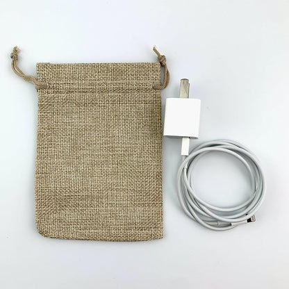 Palmhomee Pack of 25 Burlap Gift Bags - Image 5
