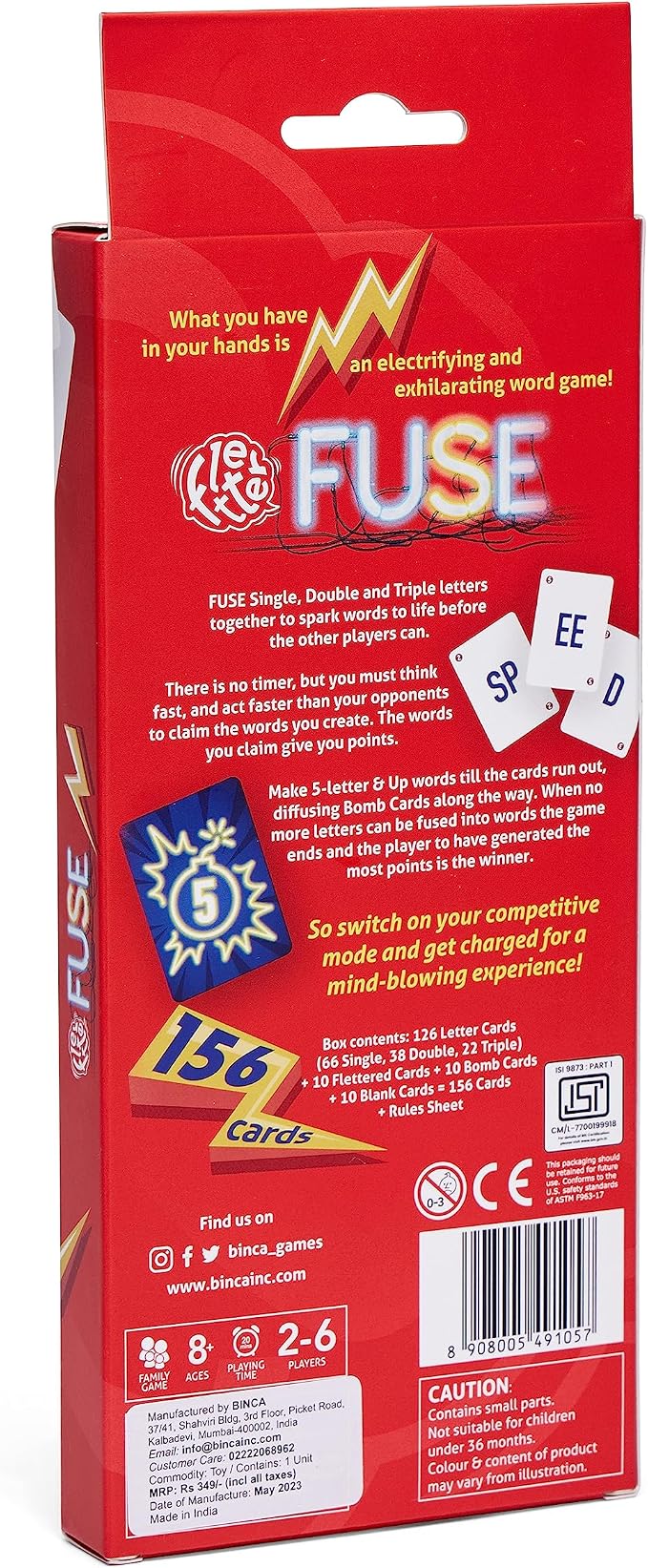 Card Game - Fletter Fuse, Fast-paced Word Game - Image 2