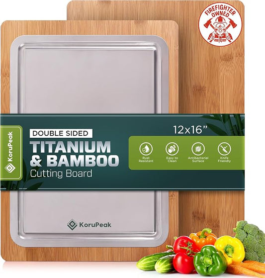 Pure Titanium Cutting Board by KoruPeak