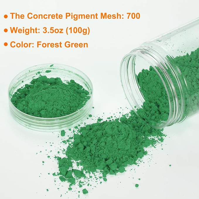HARFINGTON Iron Oxide Powder Concrete Pigment 700 Mesh 3.5oz Iron Oxide Grout - Image 2