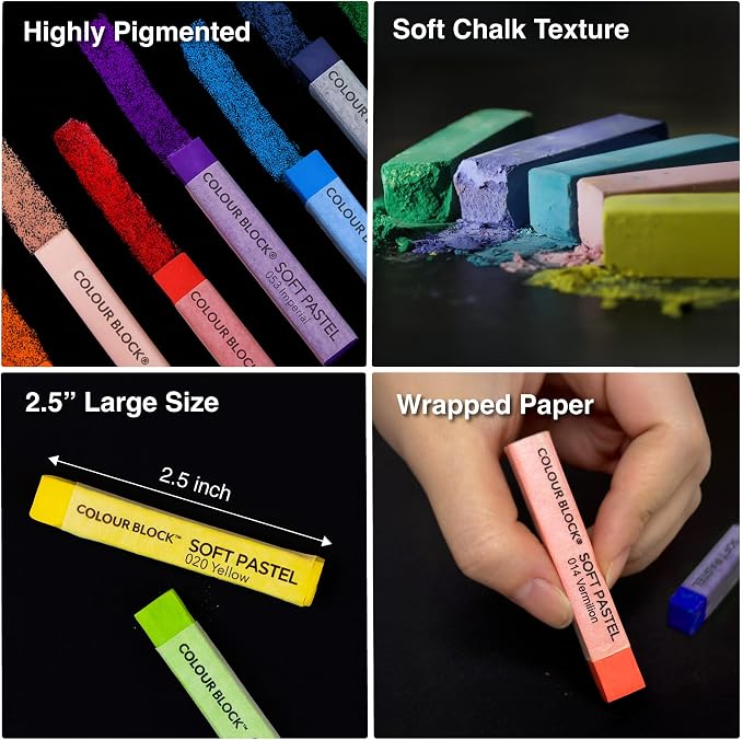 COLOUR BLOCK Soft Pastels for Artists - Image 4