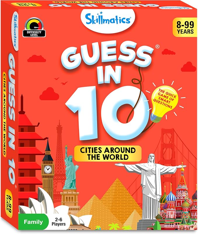 Skillmatics Guess in 10 Cities Around The World, Educational Travel Toys - Image 9
