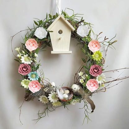AmyHomie Artificial Flower Shades of Rose 25pcs Real Looking Fake Roses w/Stem - Image 4