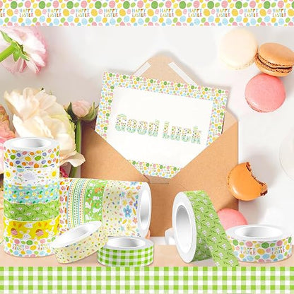 12 Rolls Summer Washi Tape, Cute Animal Decorative Sticker - Image 5