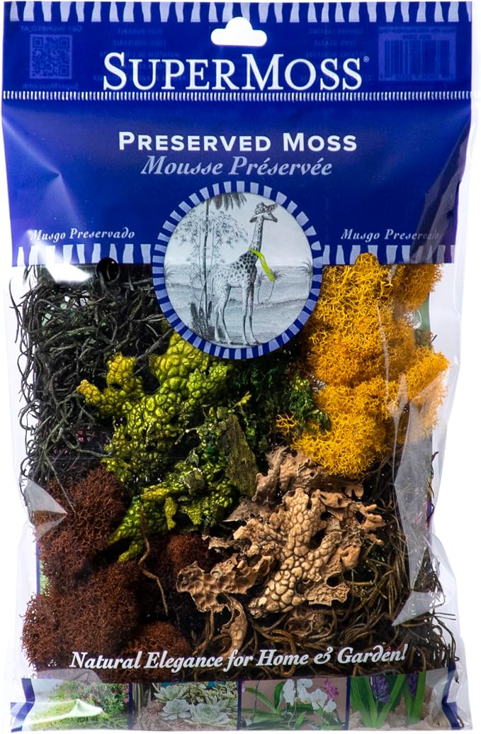 SuperMoss Moss Mix – Premium Decorative Moss by SuperMoss
