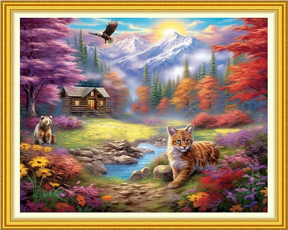 Artvxeay Cross Stitch Kits Stamped Full Range of Embroidery Kits by ArtvxeayCrossStitchKits
